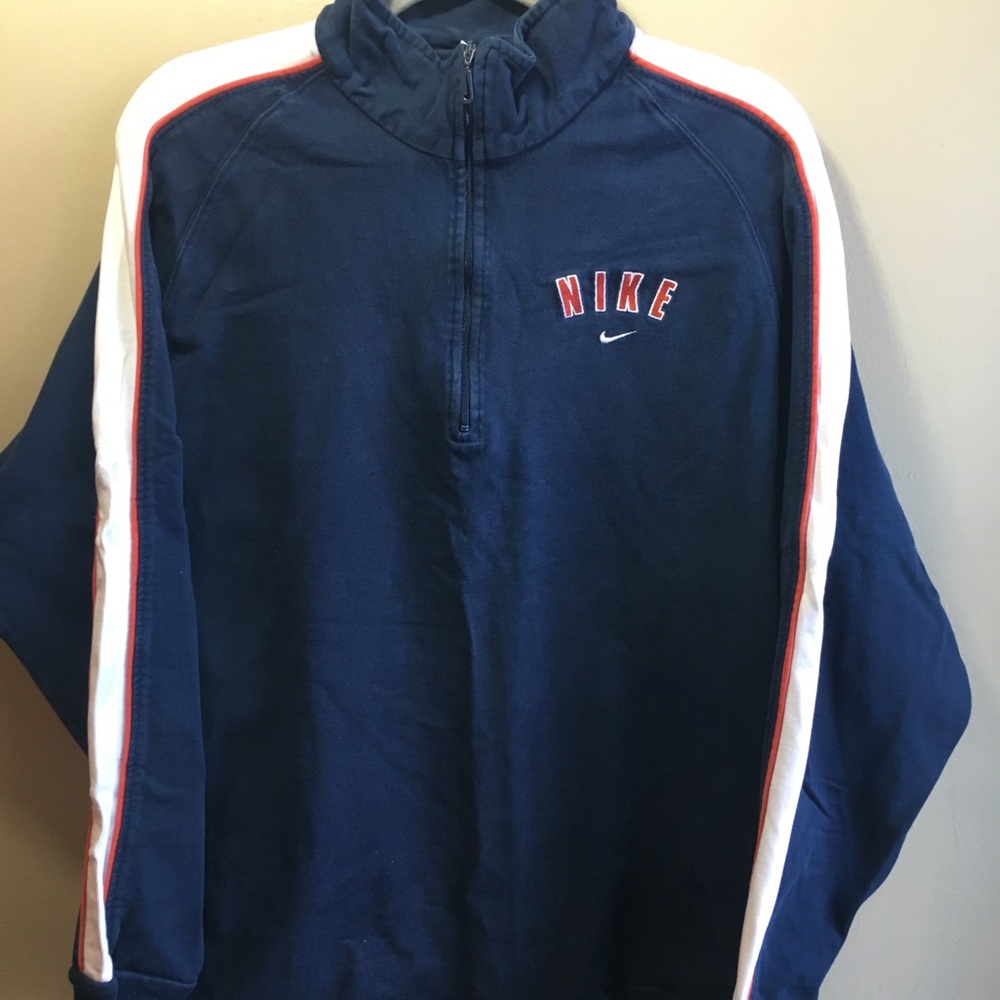 Vintage Nike polo zip up